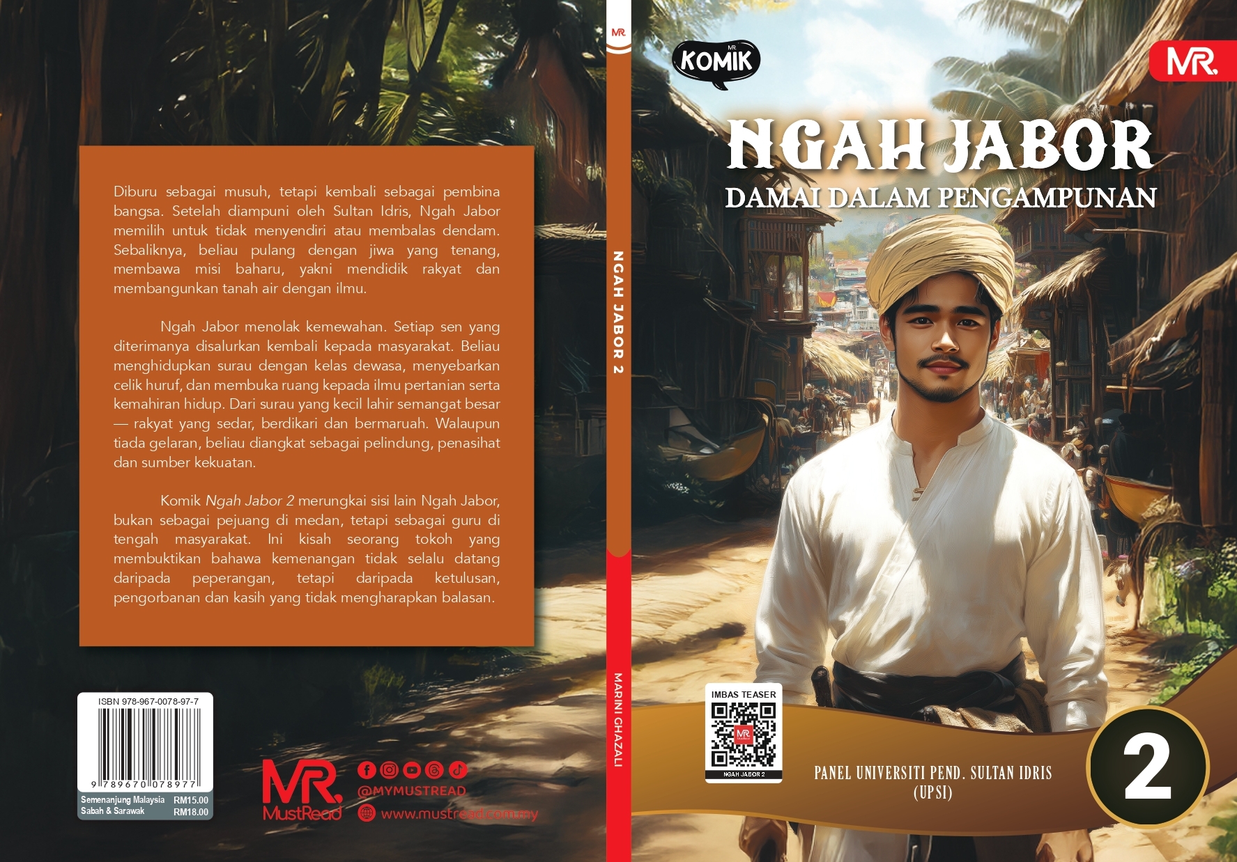 Komik Ngah Jabor #2 - Damai dalam Pengampunan