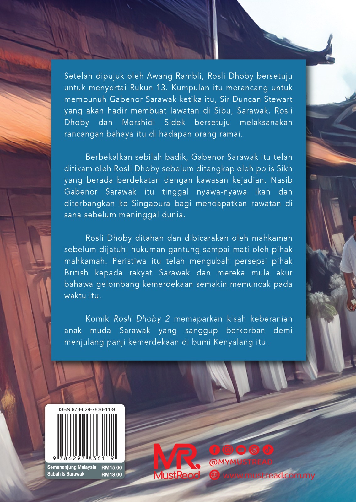 Komik Rosli Dhoby #2 : Bangkit Menentang Brooke