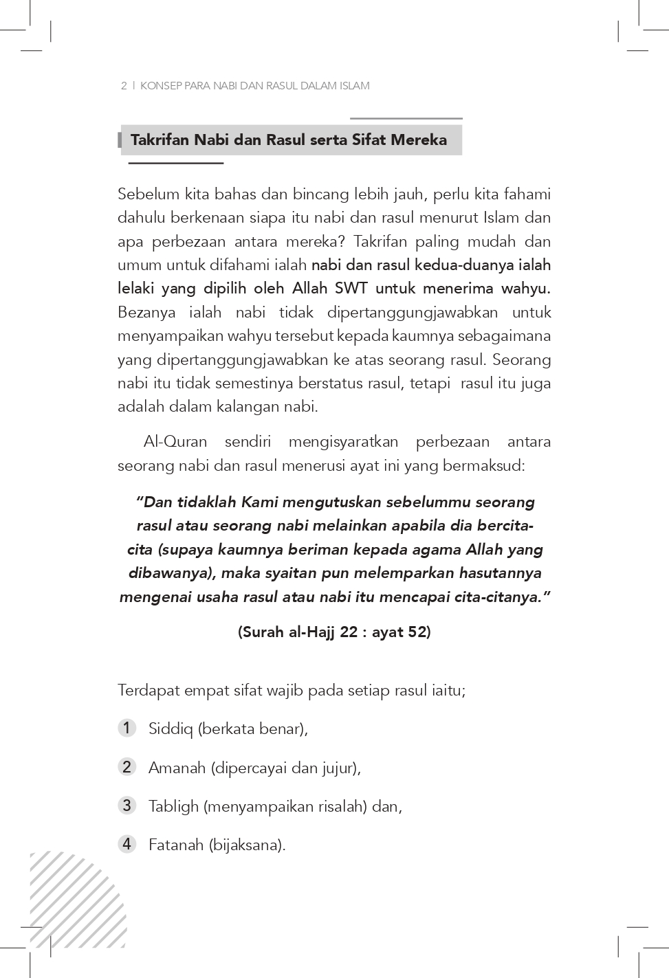 DI SEBALIK KISAH PARA NABI DAN RASUL DALAM AL-QURAN