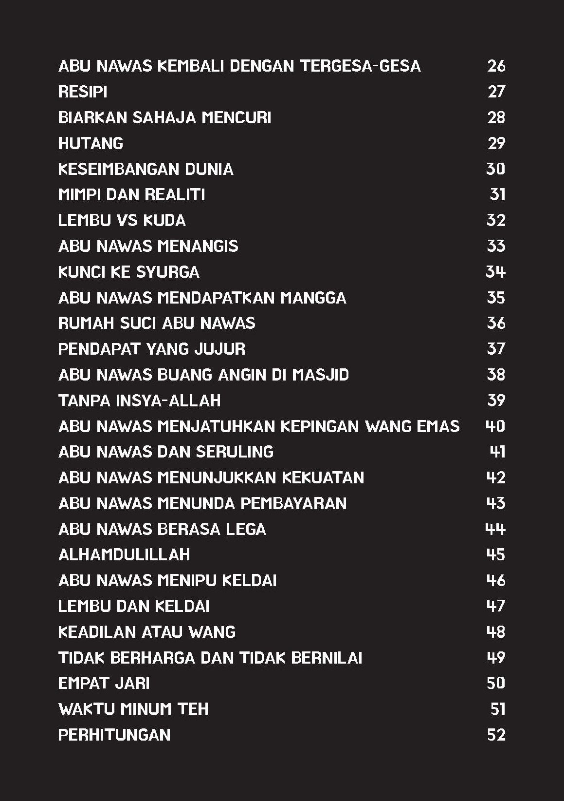 Abu Nawas Dan Tukang Fitnah