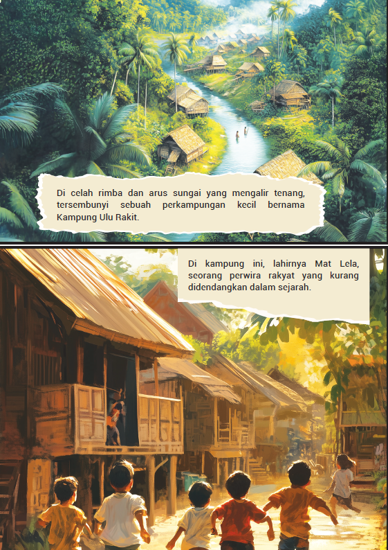Komik Mat Lela #1 - Sumpah Anak Pahang
