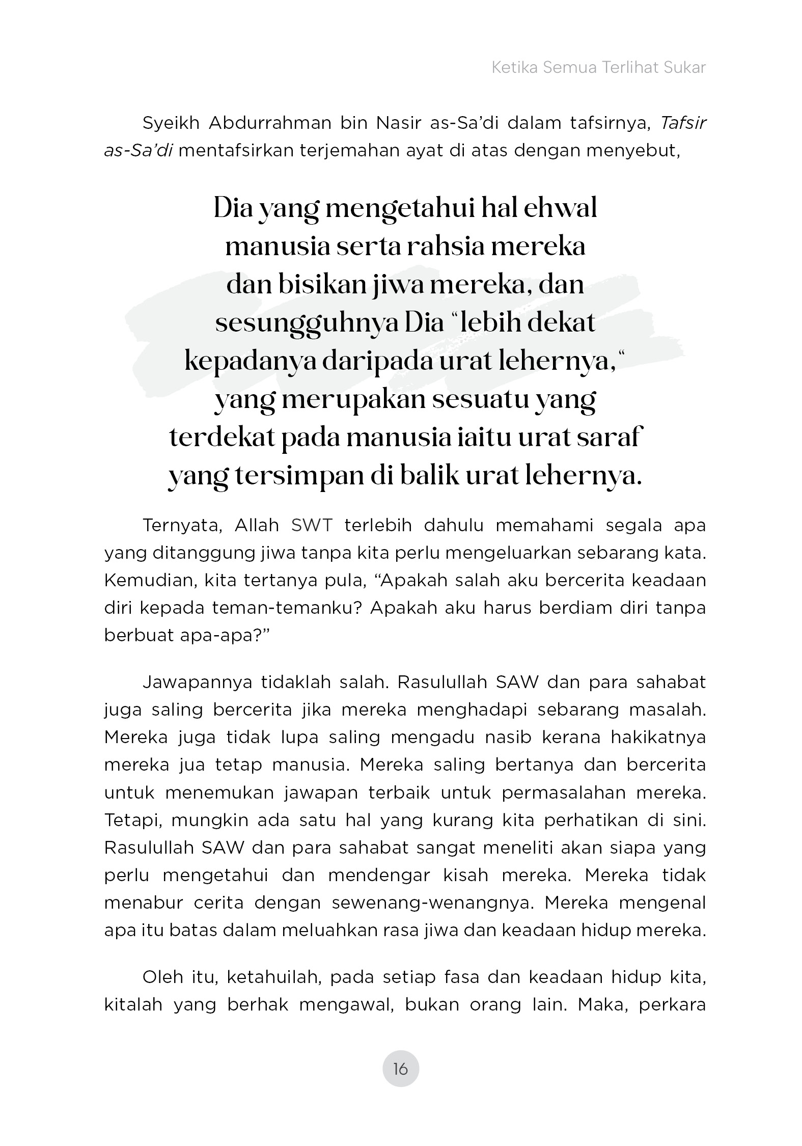 Ketika Semua Terlihat Sukar