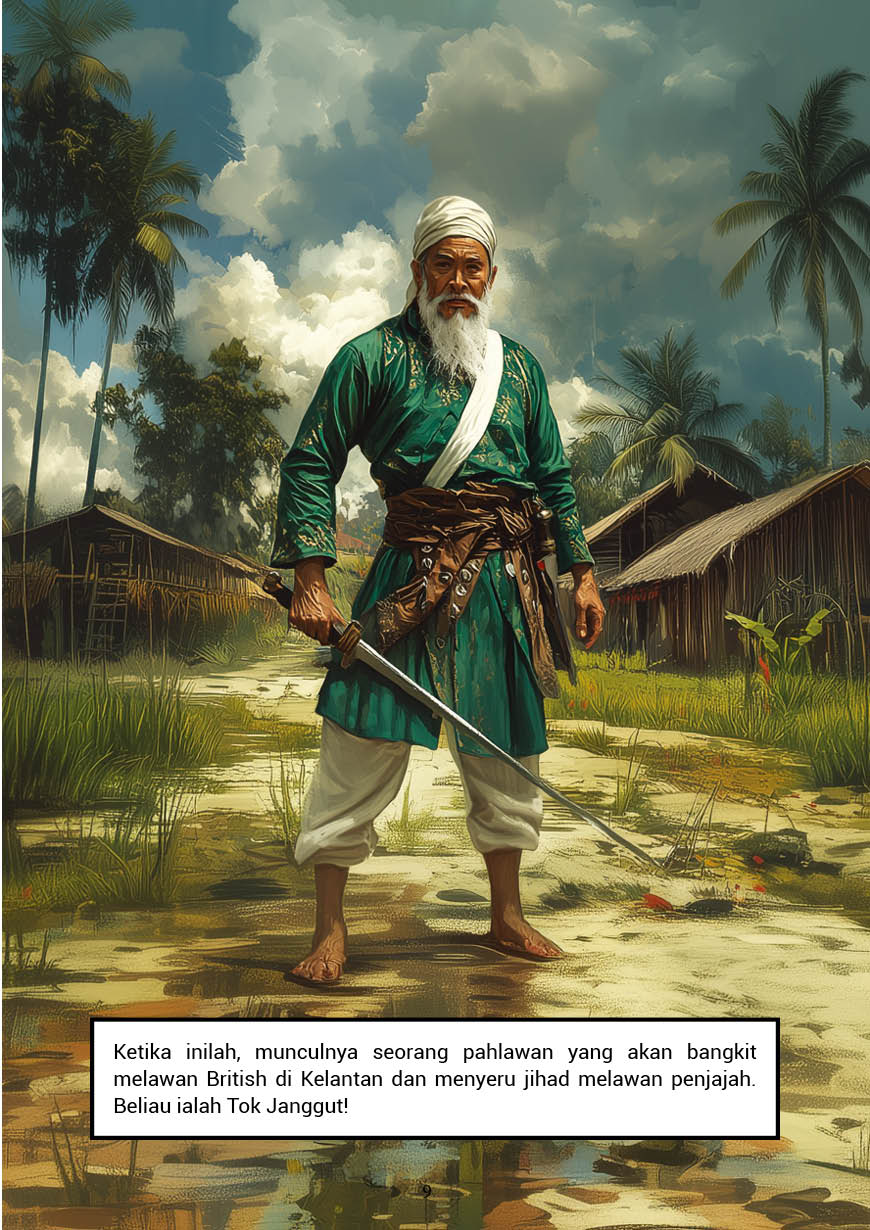 PRE-ORDER Tok Janggut 1 : Seruan Jihad Di Pasir Puteh