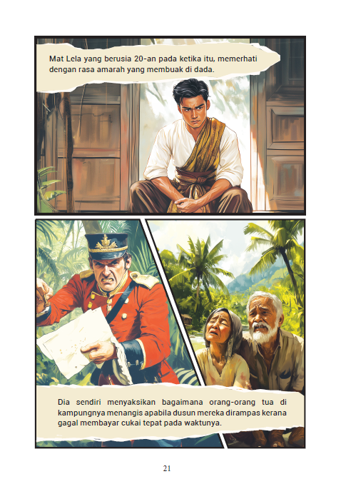 Komik Mat Lela #1 - Sumpah Anak Pahang