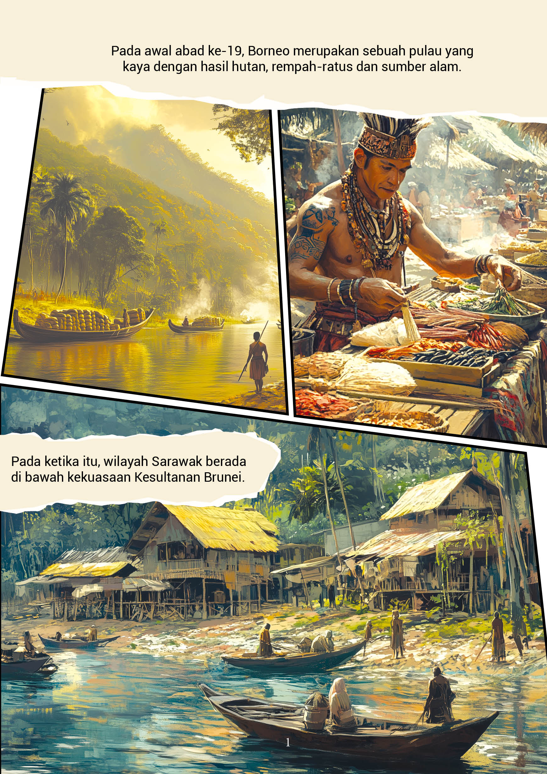 Rentap 1 - Pahlawan Iban yang Menggemparkan Penjajah