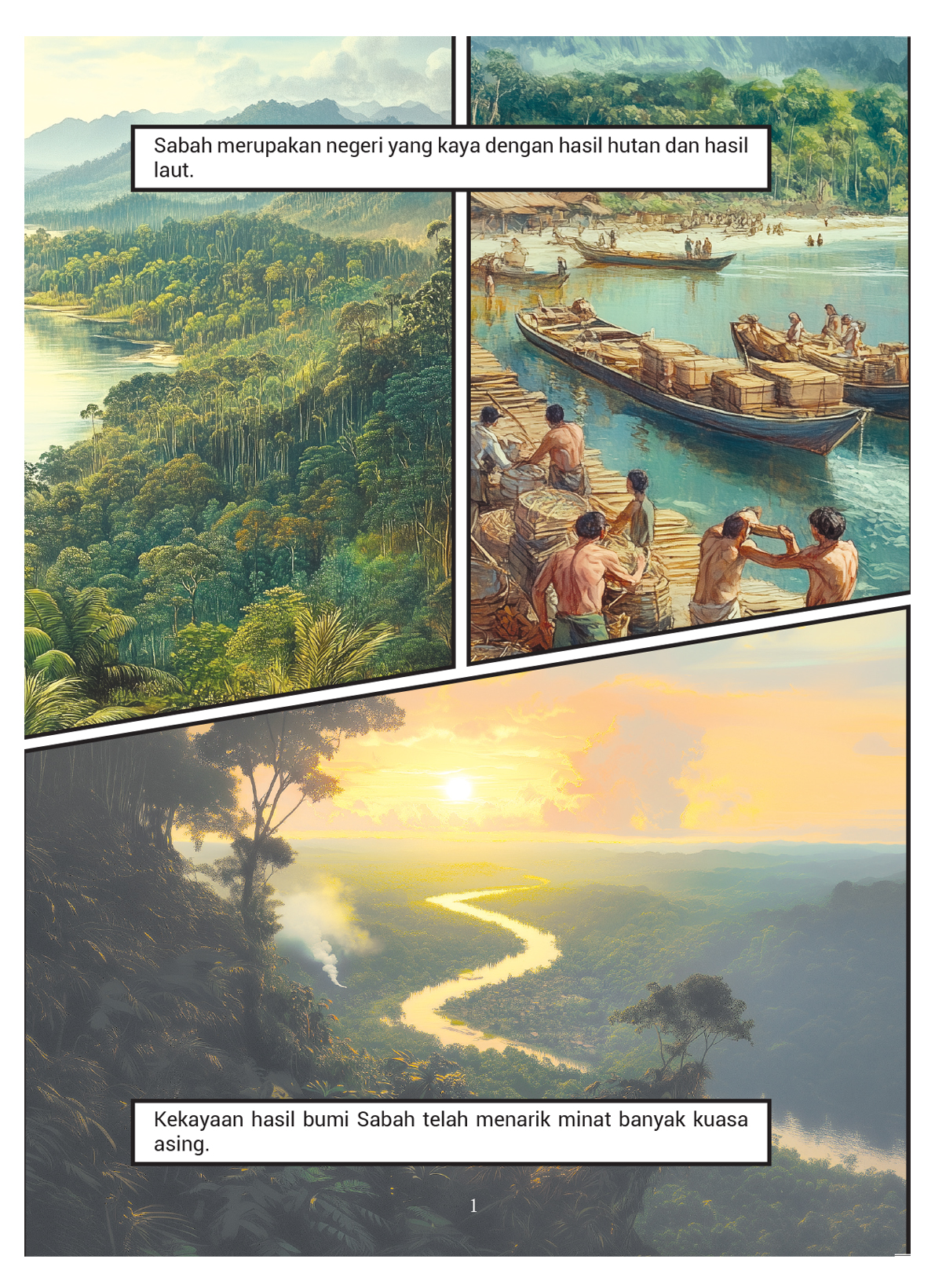 PRE-ORDER Mat Salleh 1 : Kebangkitan Anak Borneo