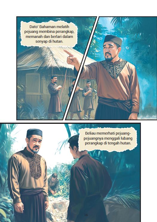 Komik Dato’ Bahaman #2 - Kejatuhan dan Waris Perjuangan