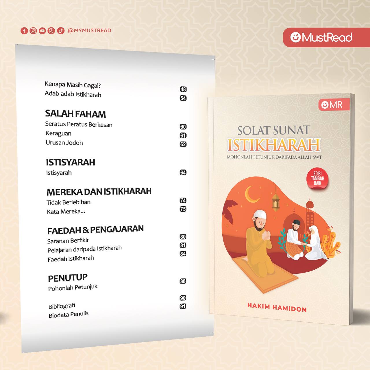 SOLAT SUNAT ISTIKHARAH - MOHONLAH PETUNJUK DARIPADA ALLAH SWT (EDISI TAMBAH BAIK)