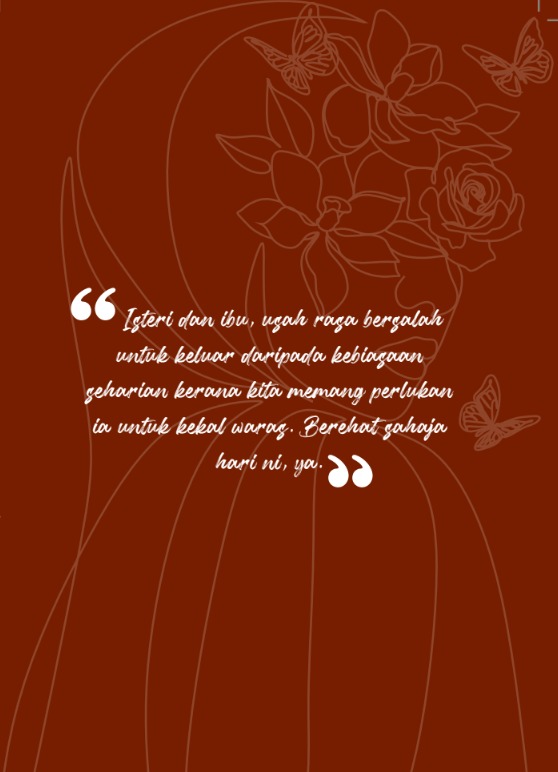 " PREORDER " Bahagialah Isteri, Tenanglah Ibu