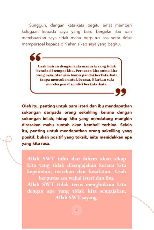 " PREORDER " Bahagialah Isteri, Tenanglah Ibu