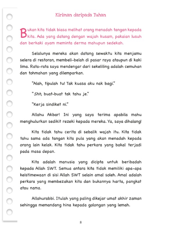 KIRIMAN DARIPADA TUHAN