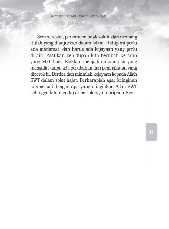  Mencapai Impian Dengan Solat Hajat