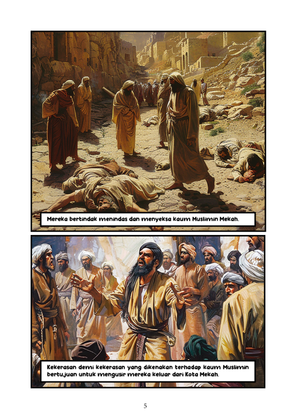 Perang Badar (Komik Sirah AI)