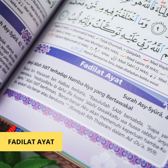 [DIARI TAGGING] - AL QURAN TAJWID & TERJEMAHAN SAIZ A5 [DIARI]