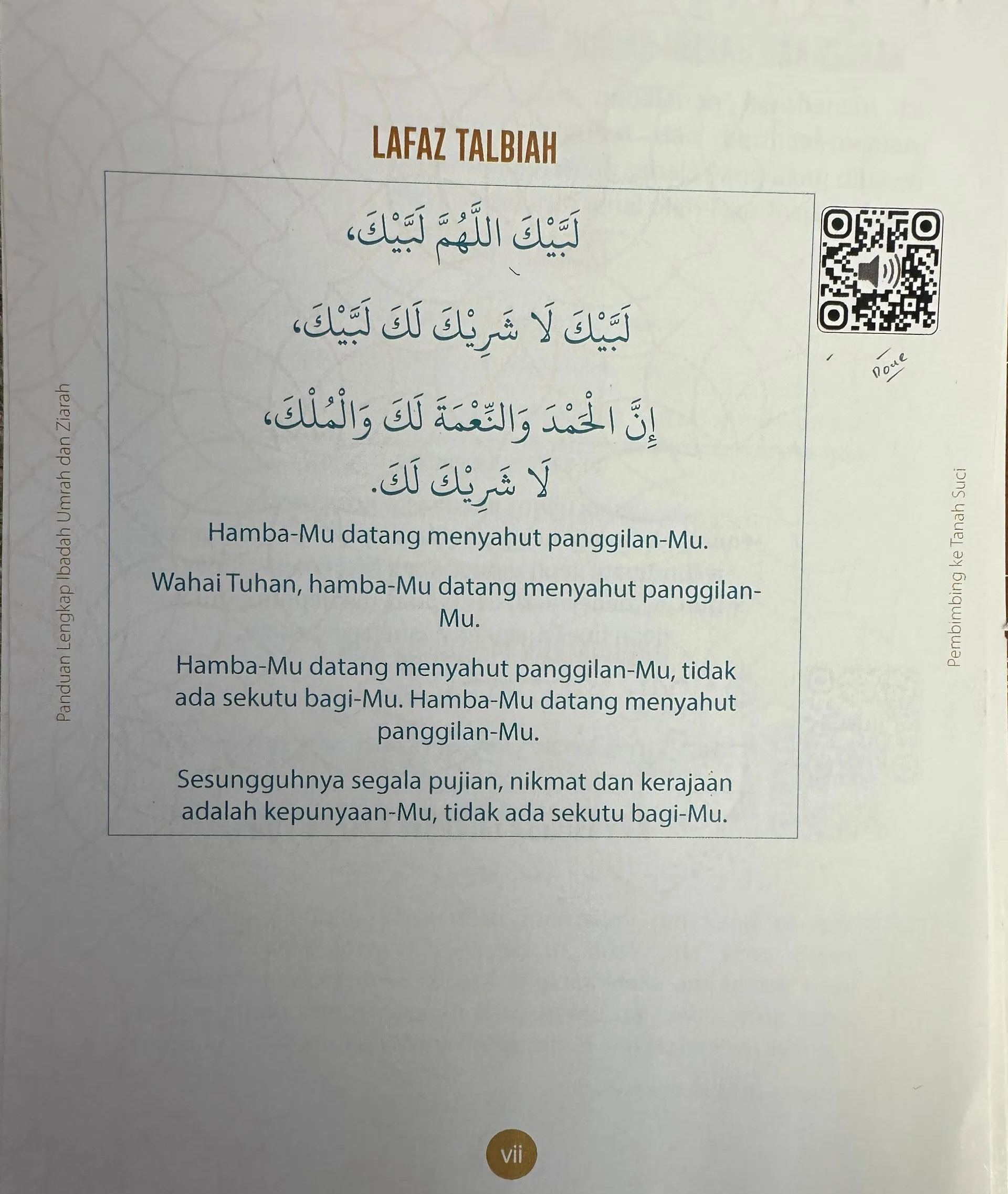 PREORDER (PANDUAN LENGKAP IBADAH UMRAH & ZIARAH)