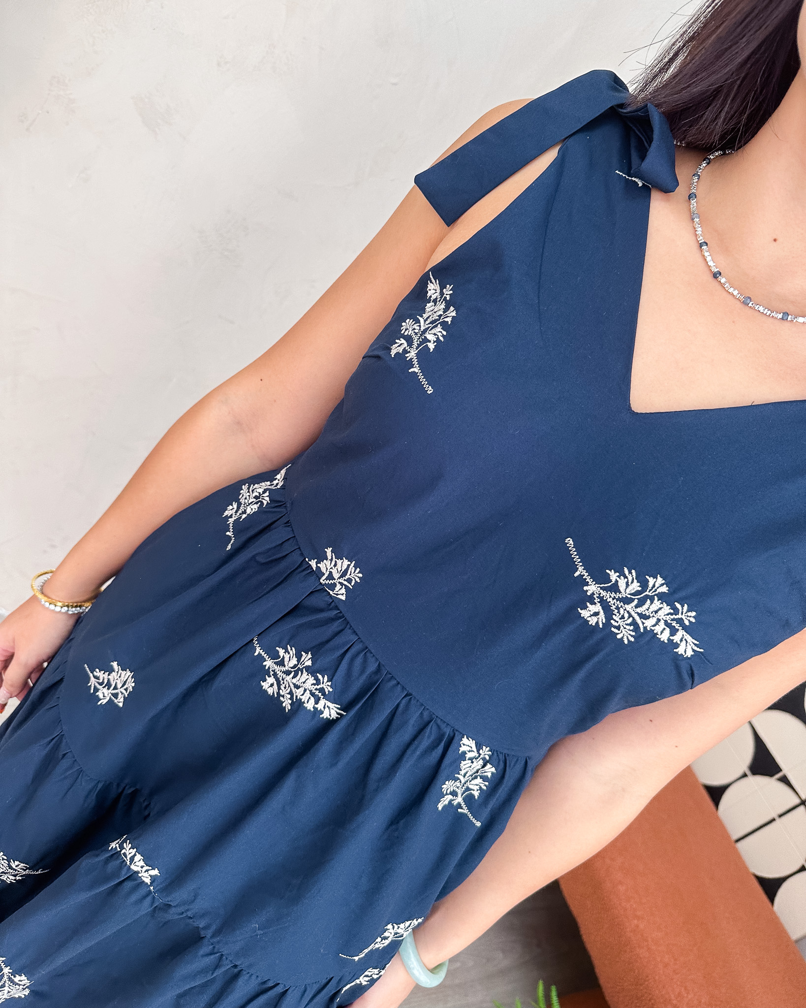 Sadie Dress in Navy