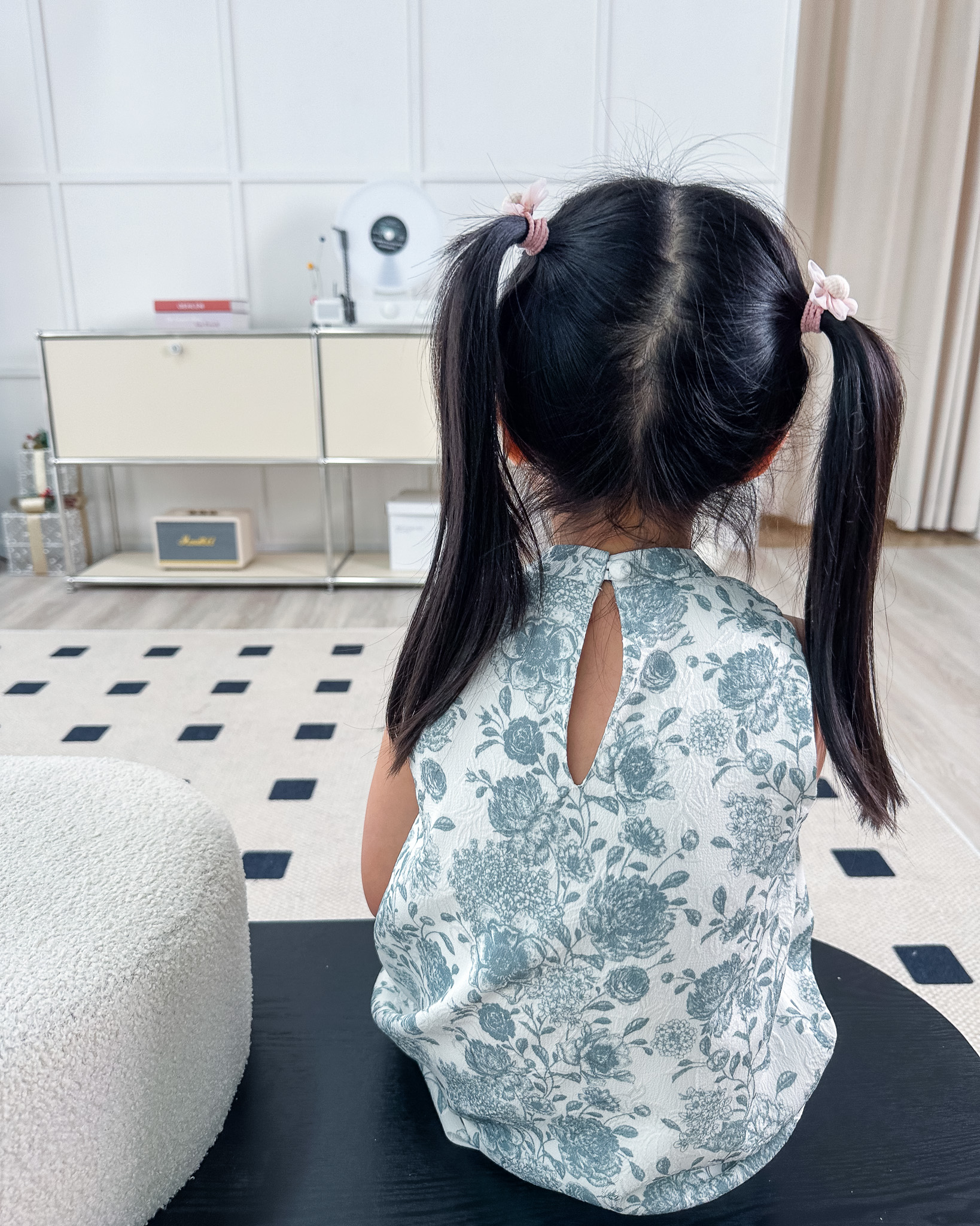 Elsie Cheongsam in Green Florals