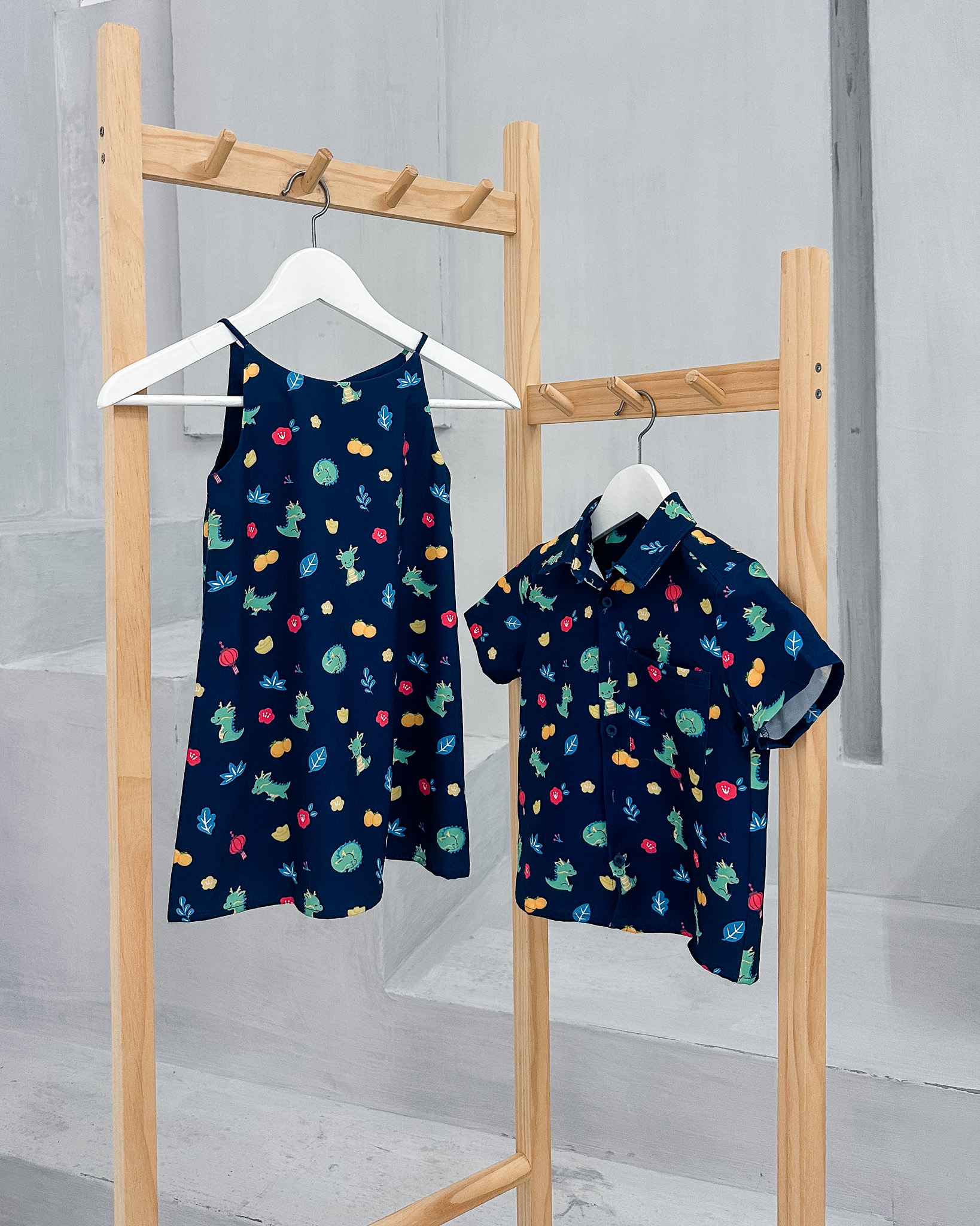 Kaylee Dress in Navy