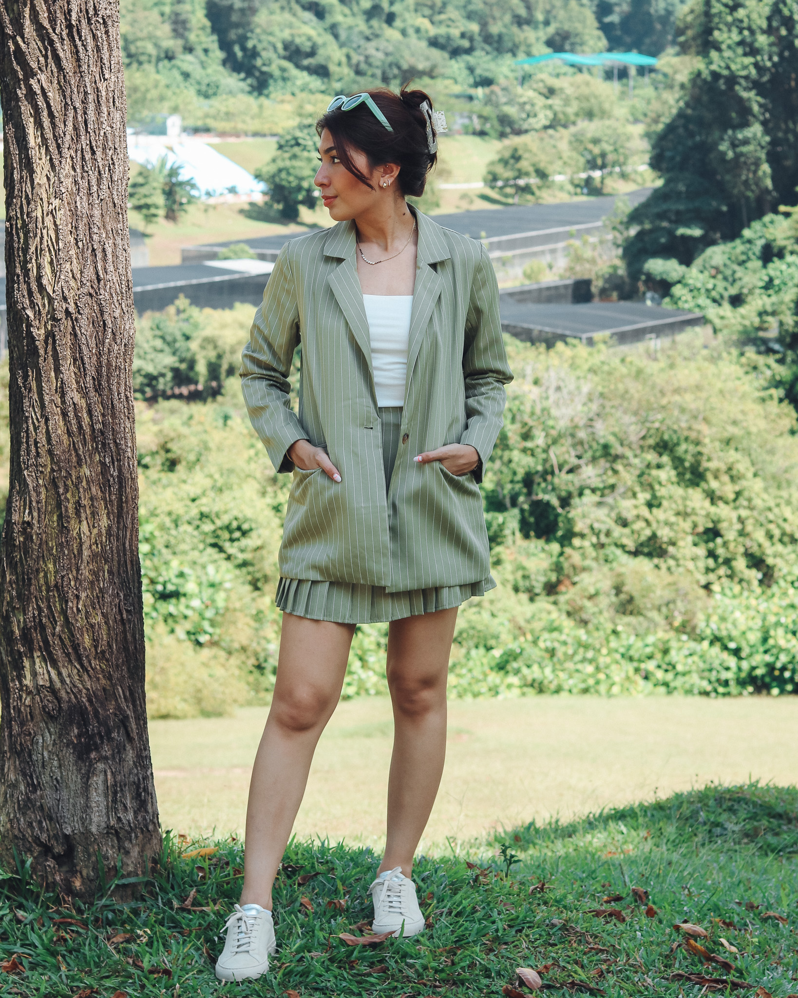 Kinsley Blazer in Green