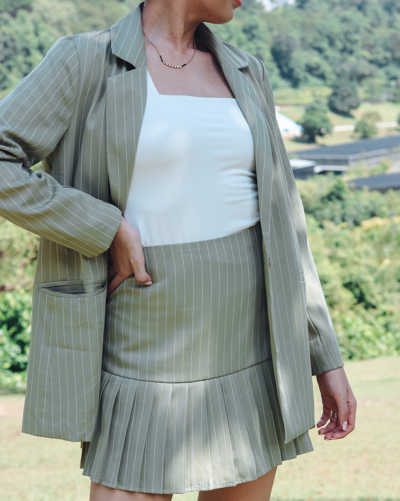 Kinsley Skorts in Green