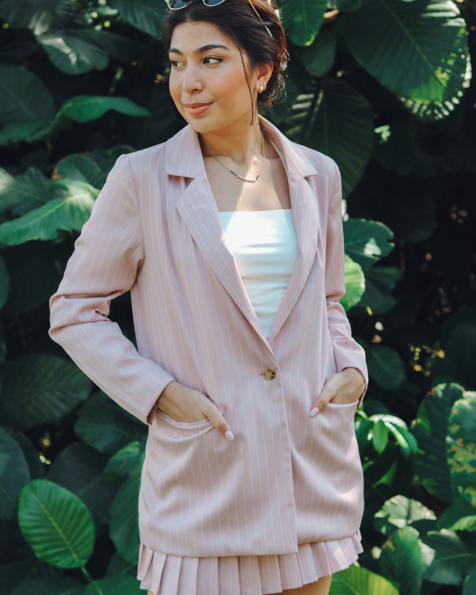 Kinsley Blazer in Pink