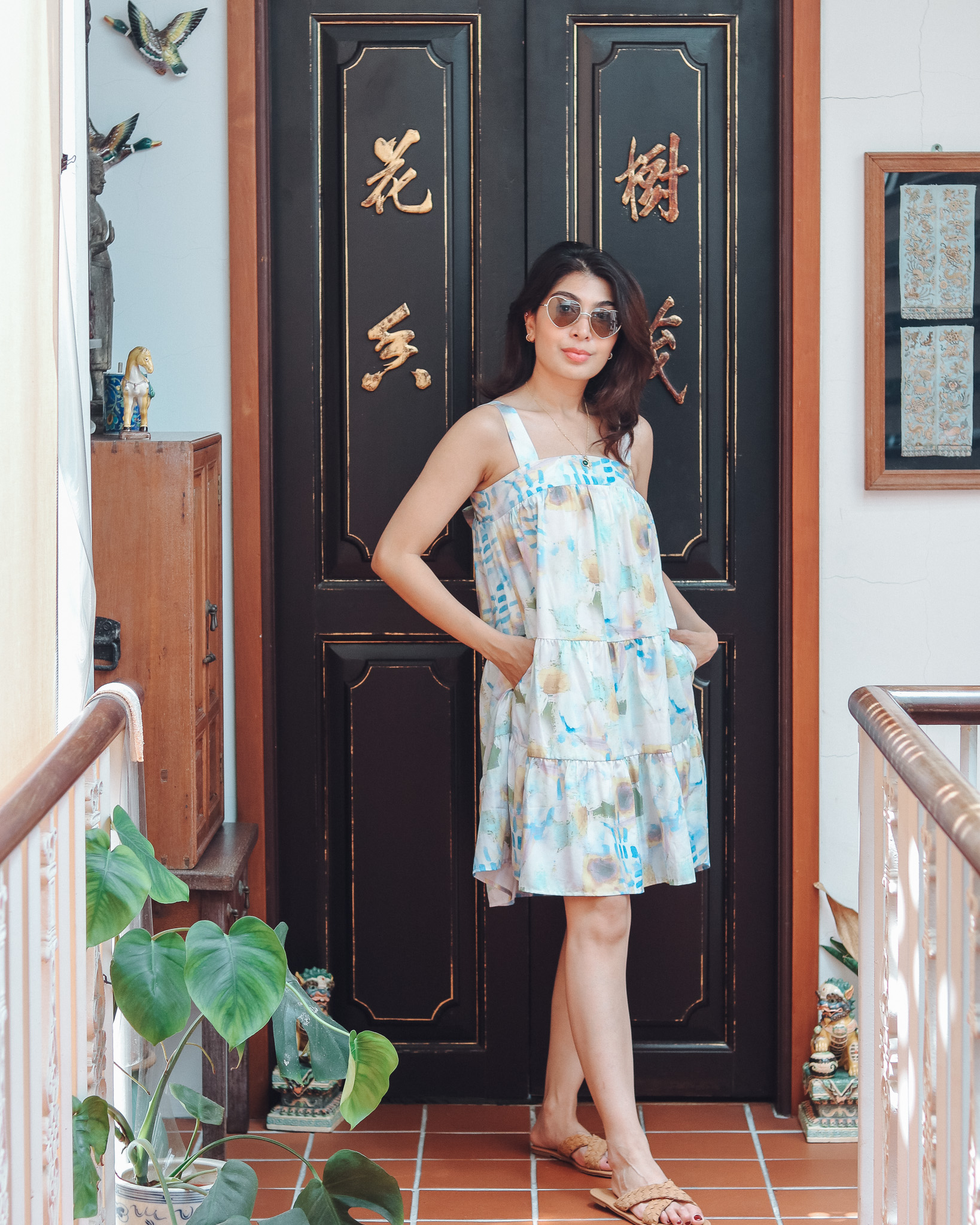 Floyd Dress in Watercolour