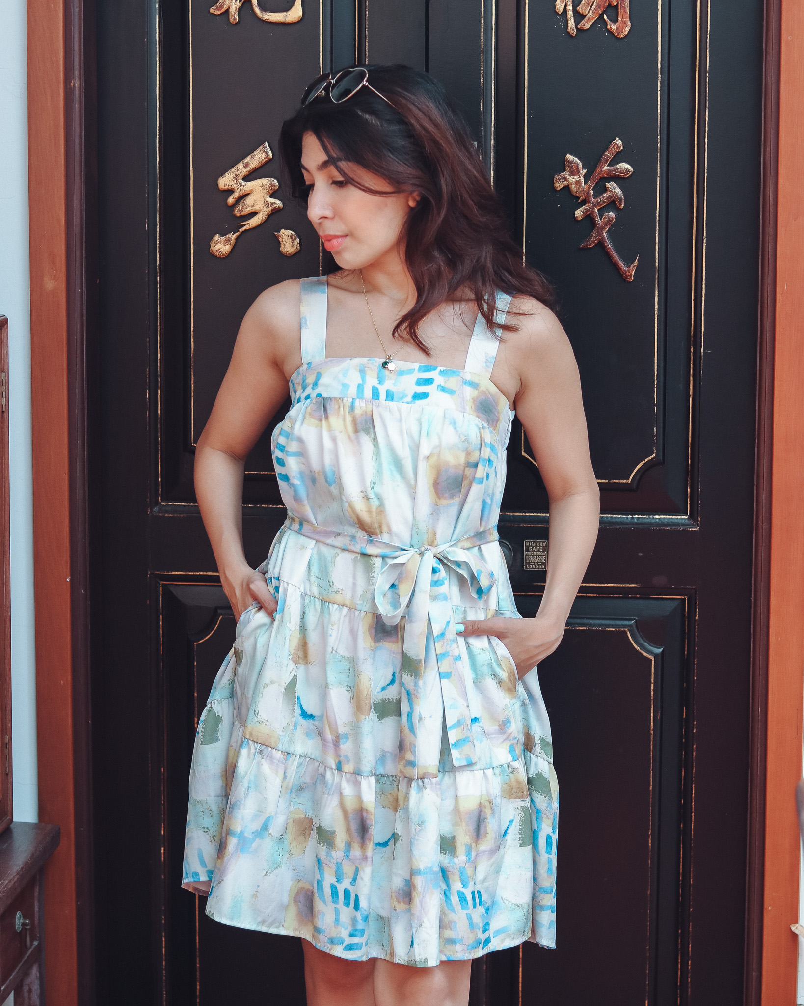 Floyd Dress in Watercolour