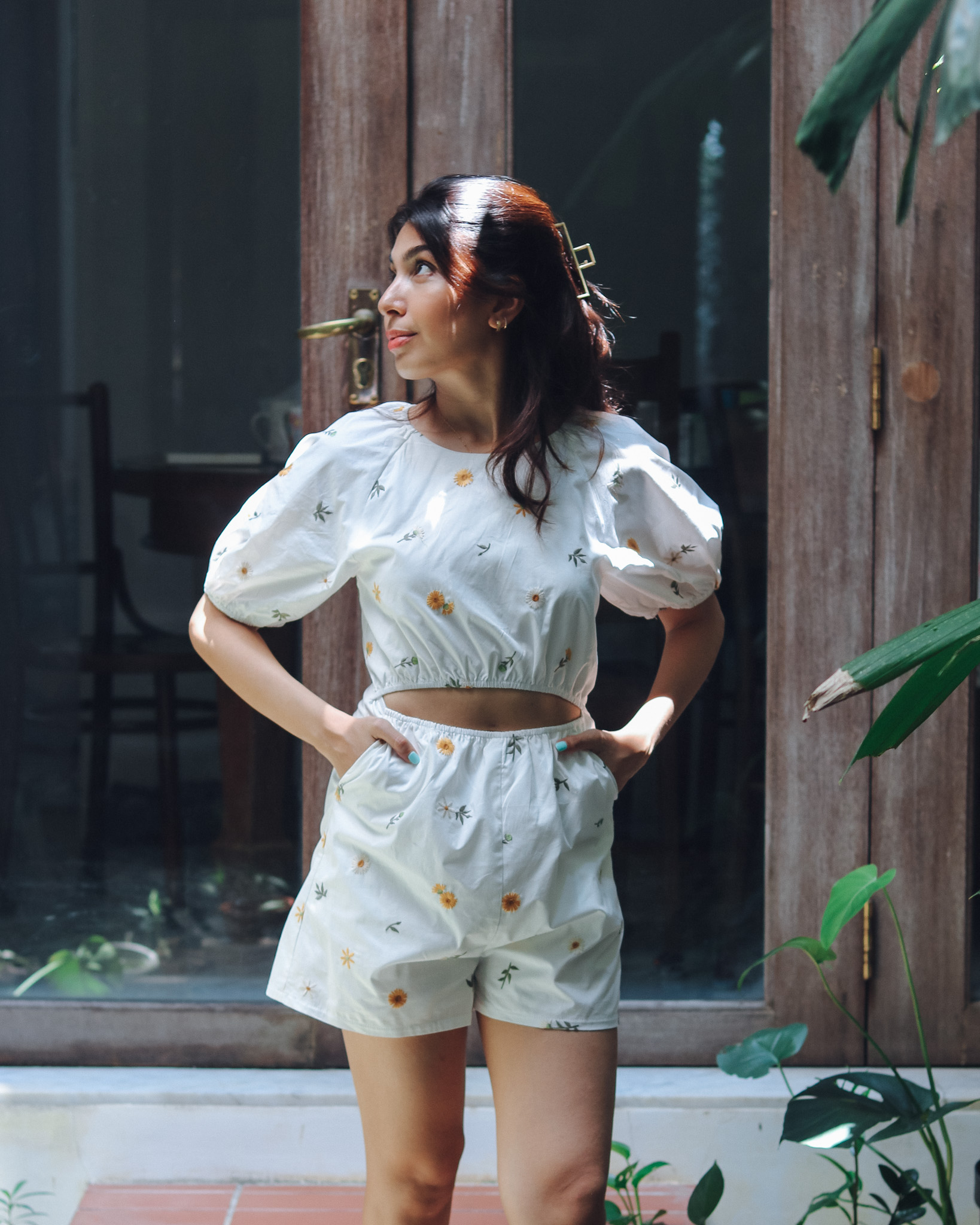 Jocelyn Romper in White