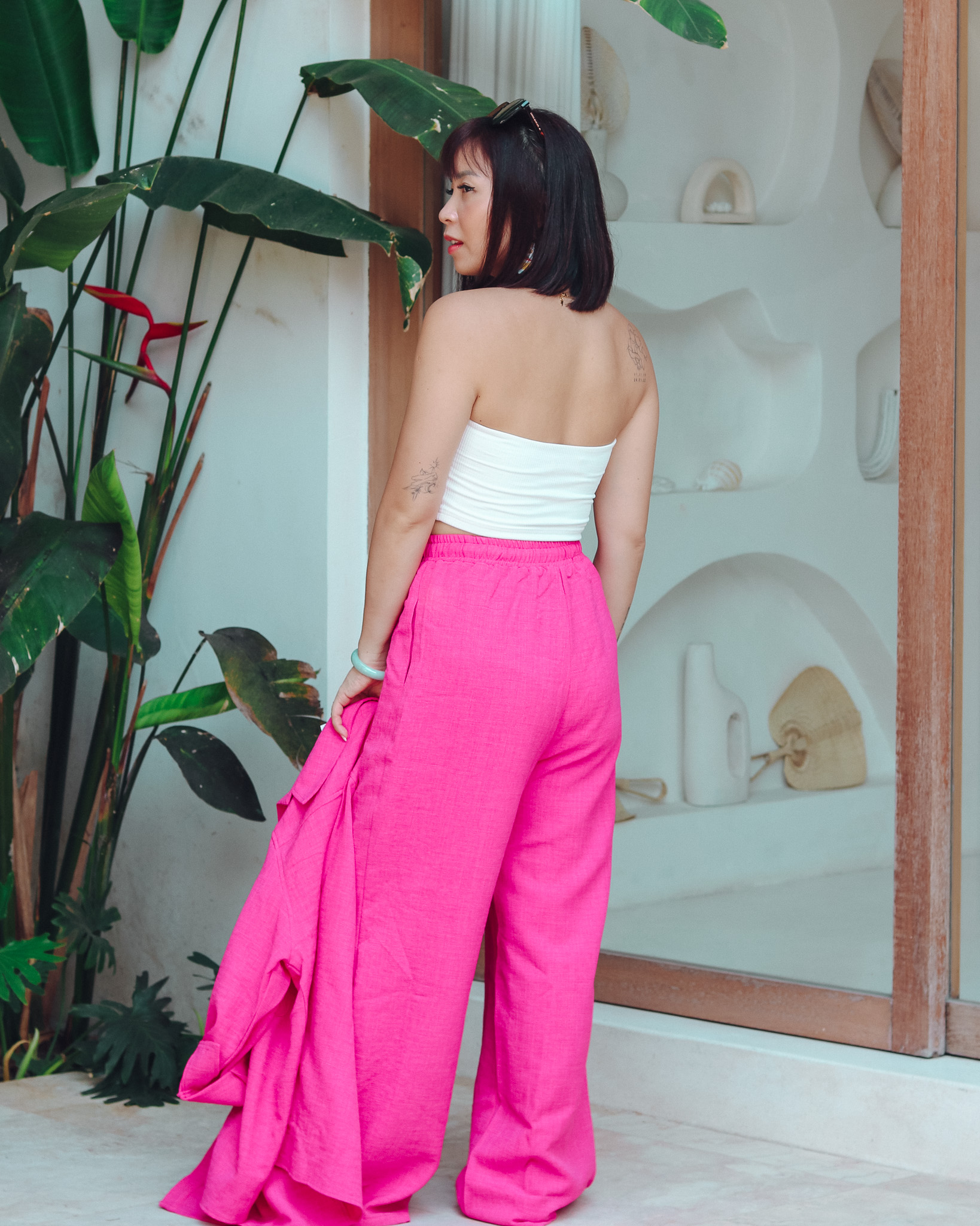 Narelle Pants in Hot Pink