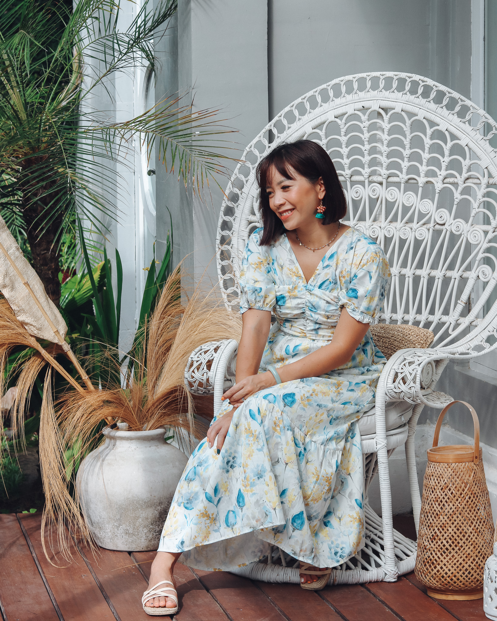 Laney Dress in Watercolour