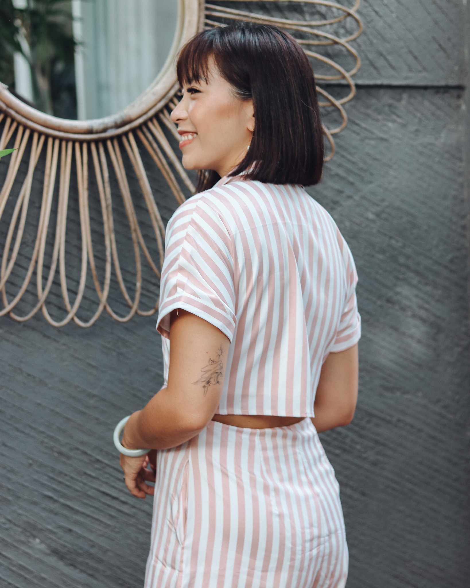 Camila Romper in Ecru