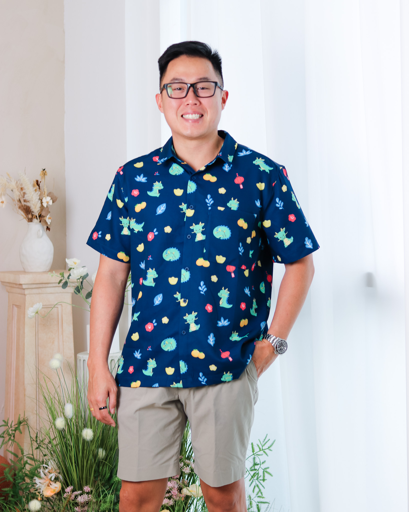 Arlo Shirt in Navy