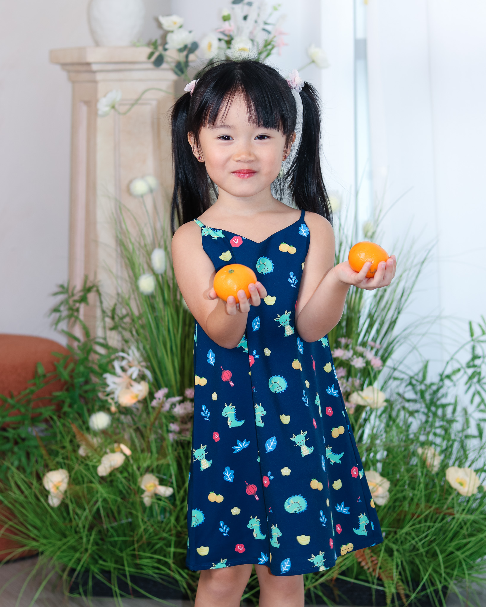 Kaylee Dress in Navy