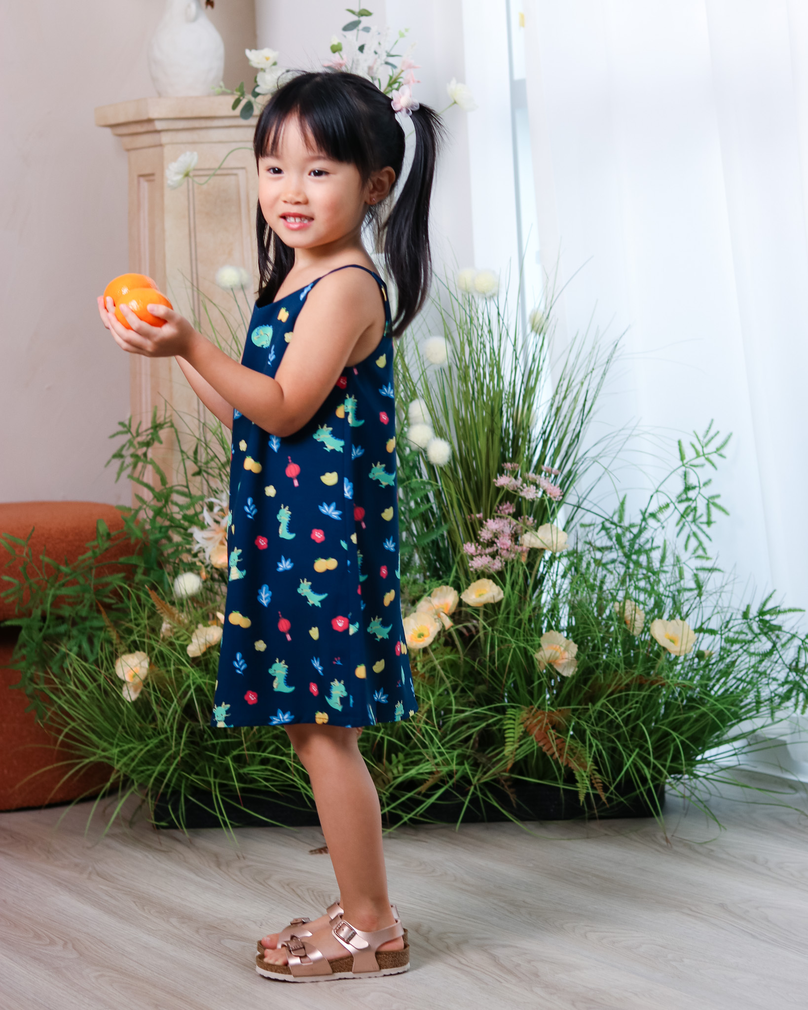 Kaylee Dress in Navy