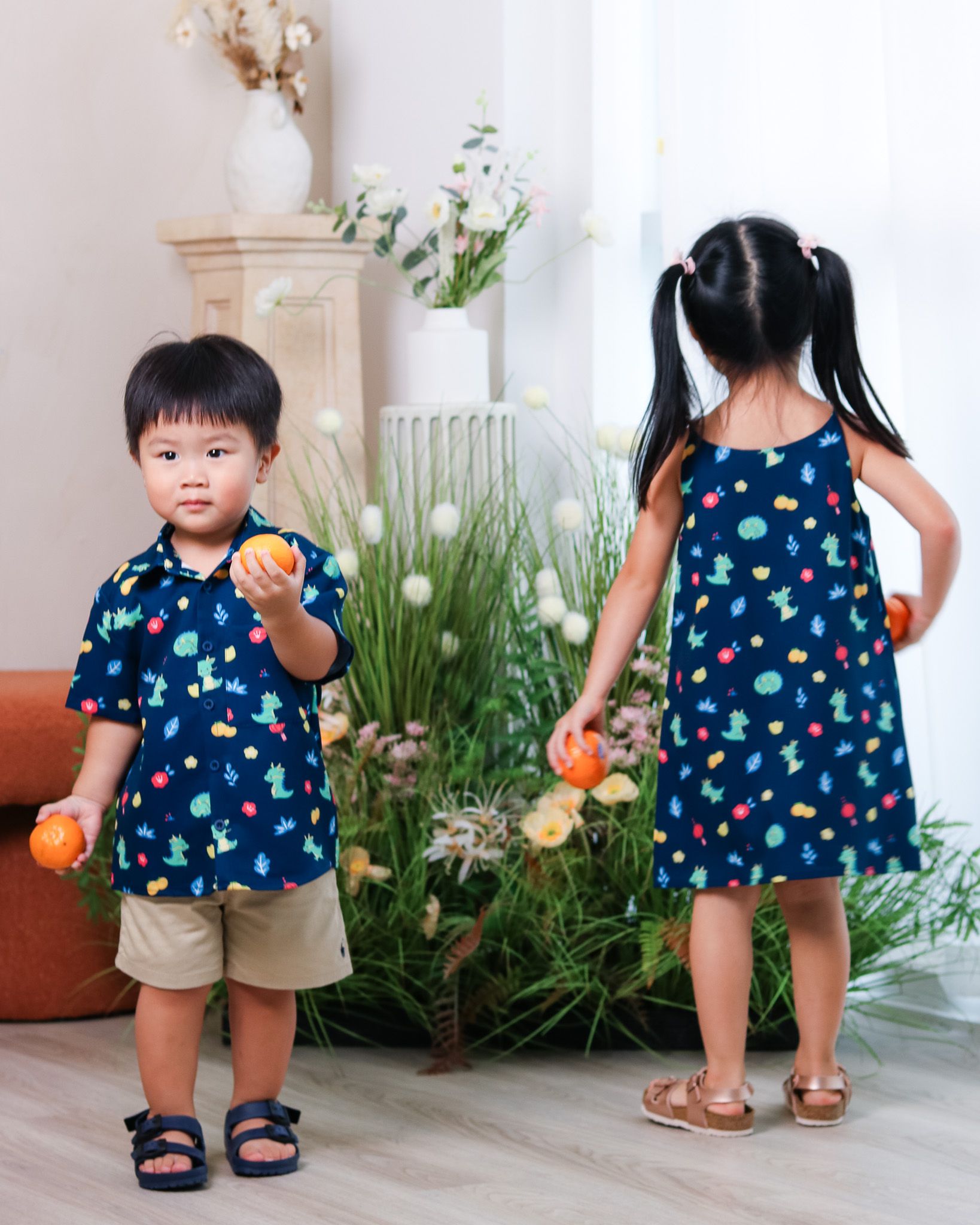 Kaylee Dress in Navy