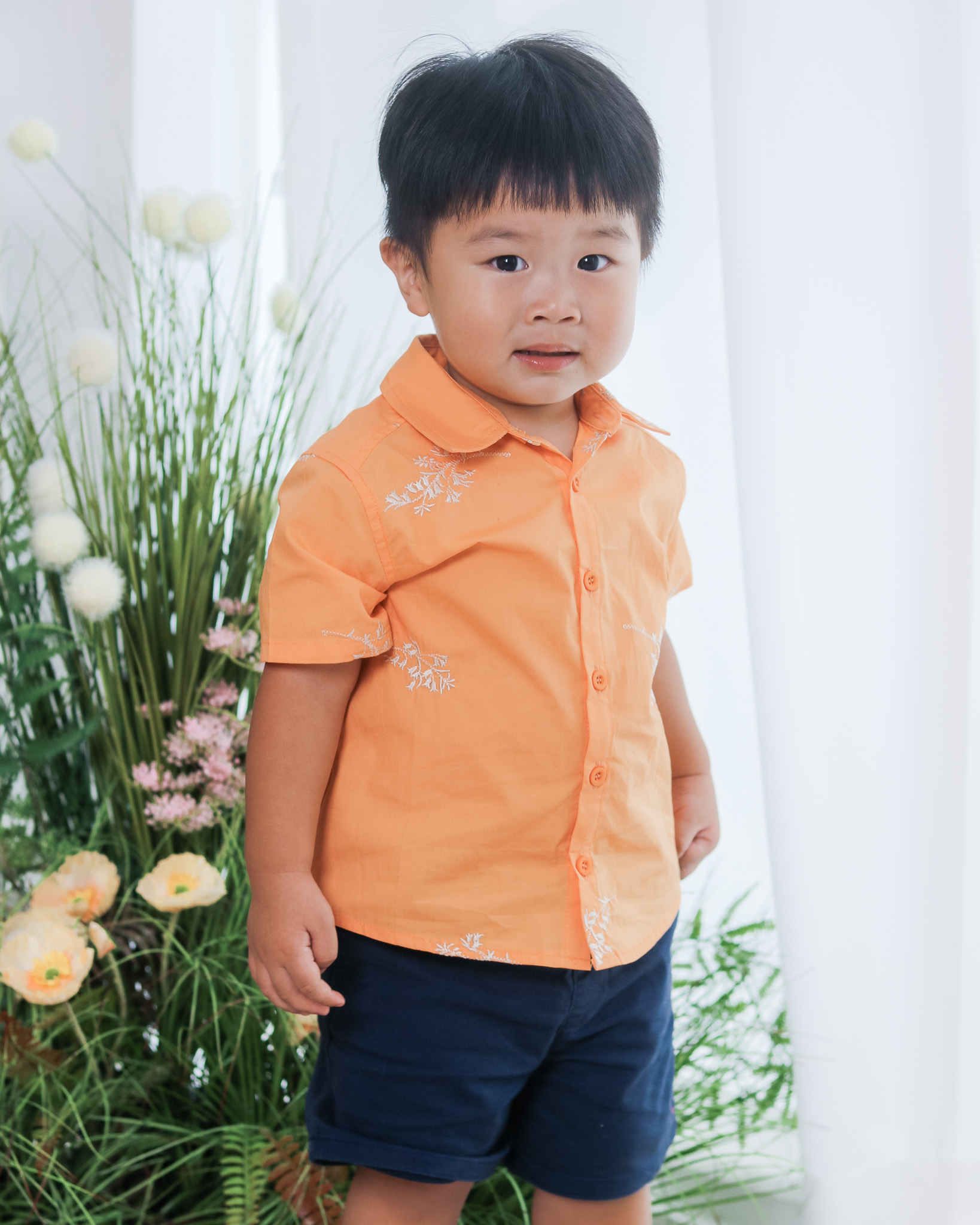 Keenan Shirt in Orange