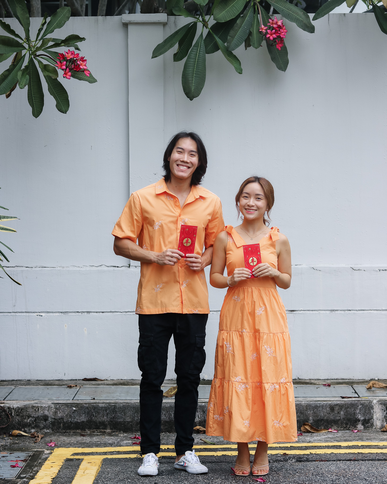 Colson Shirt in Orange