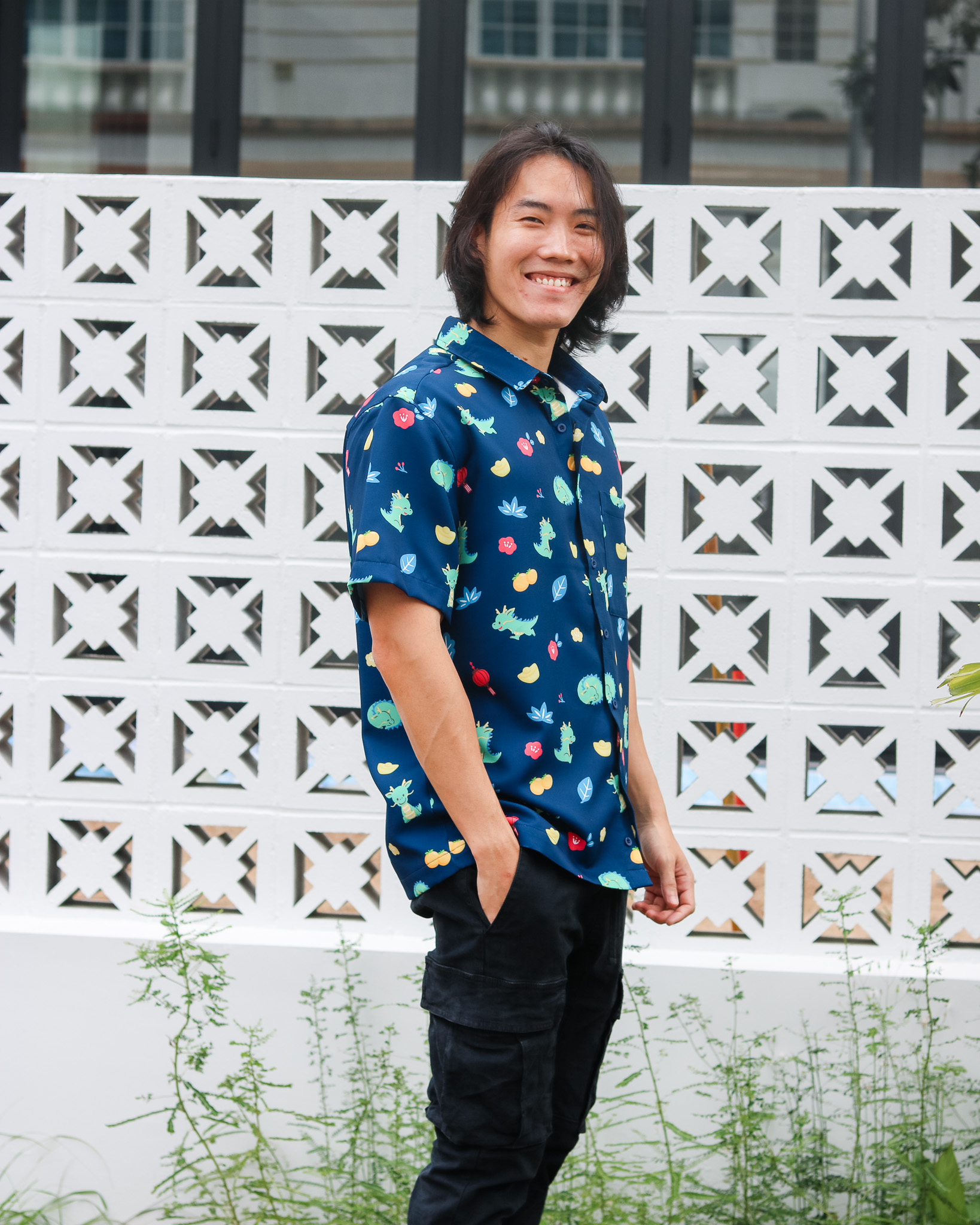 Arlo Shirt in Navy