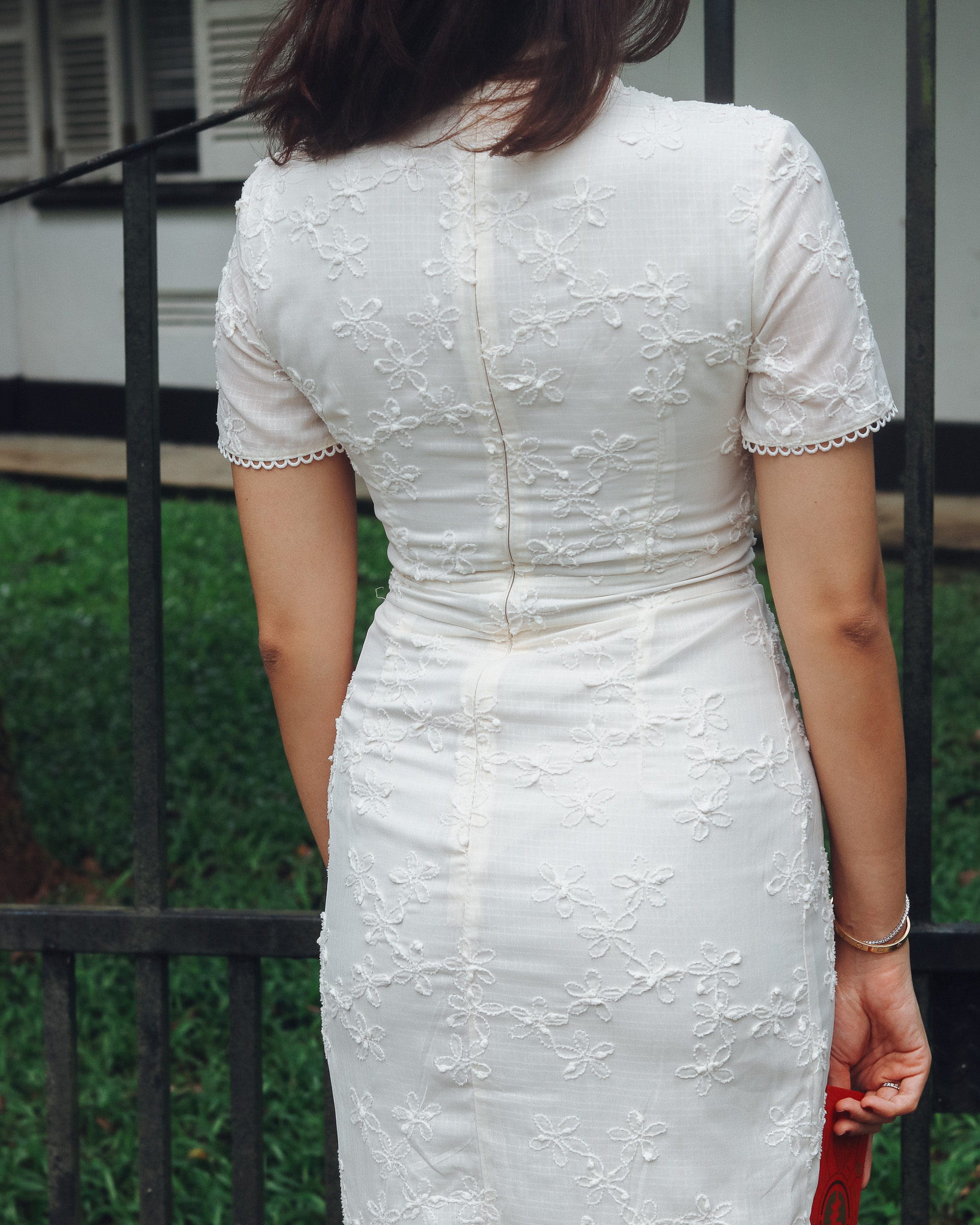 Fleur Cheongsam in White