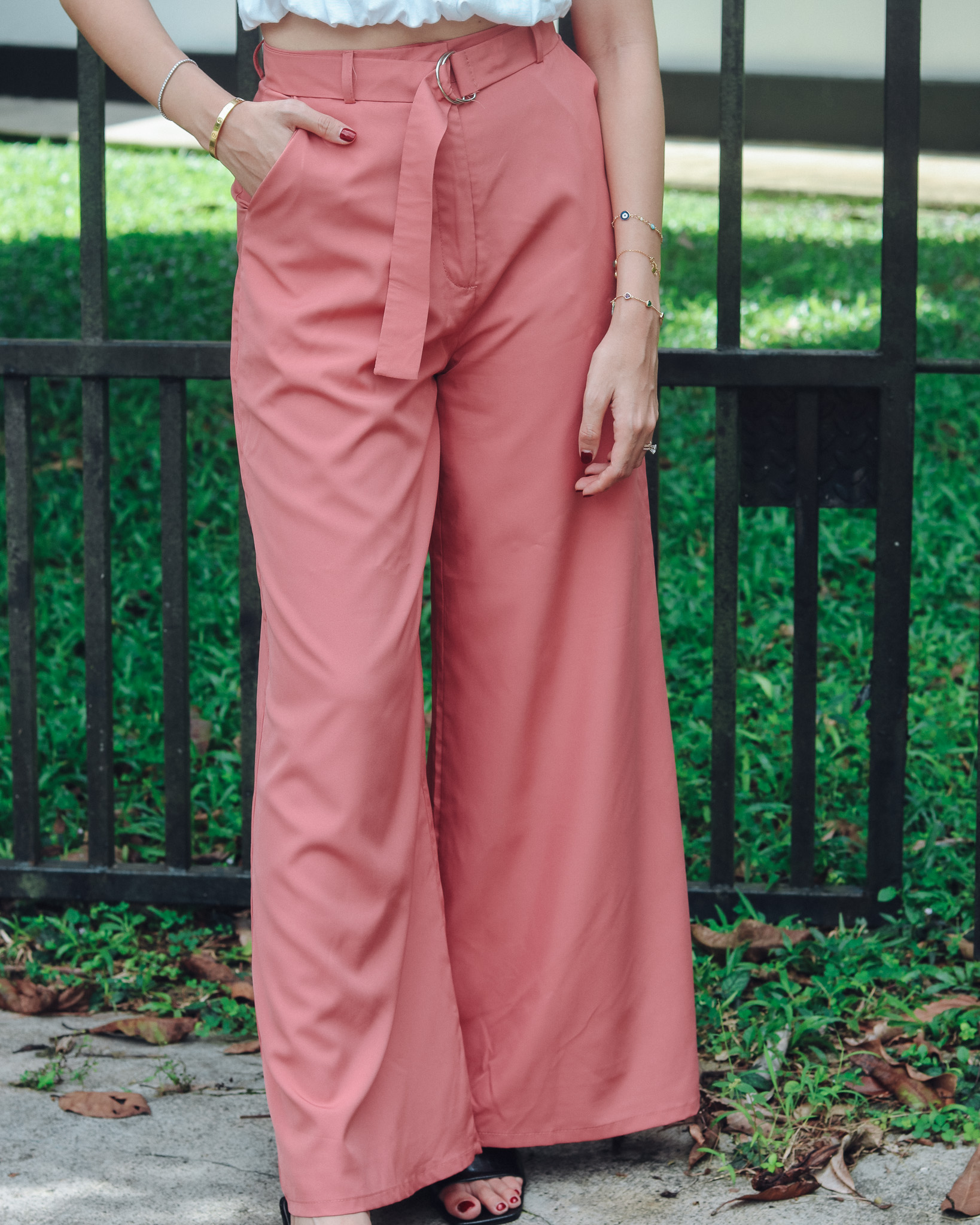 Thea Pants in Pink