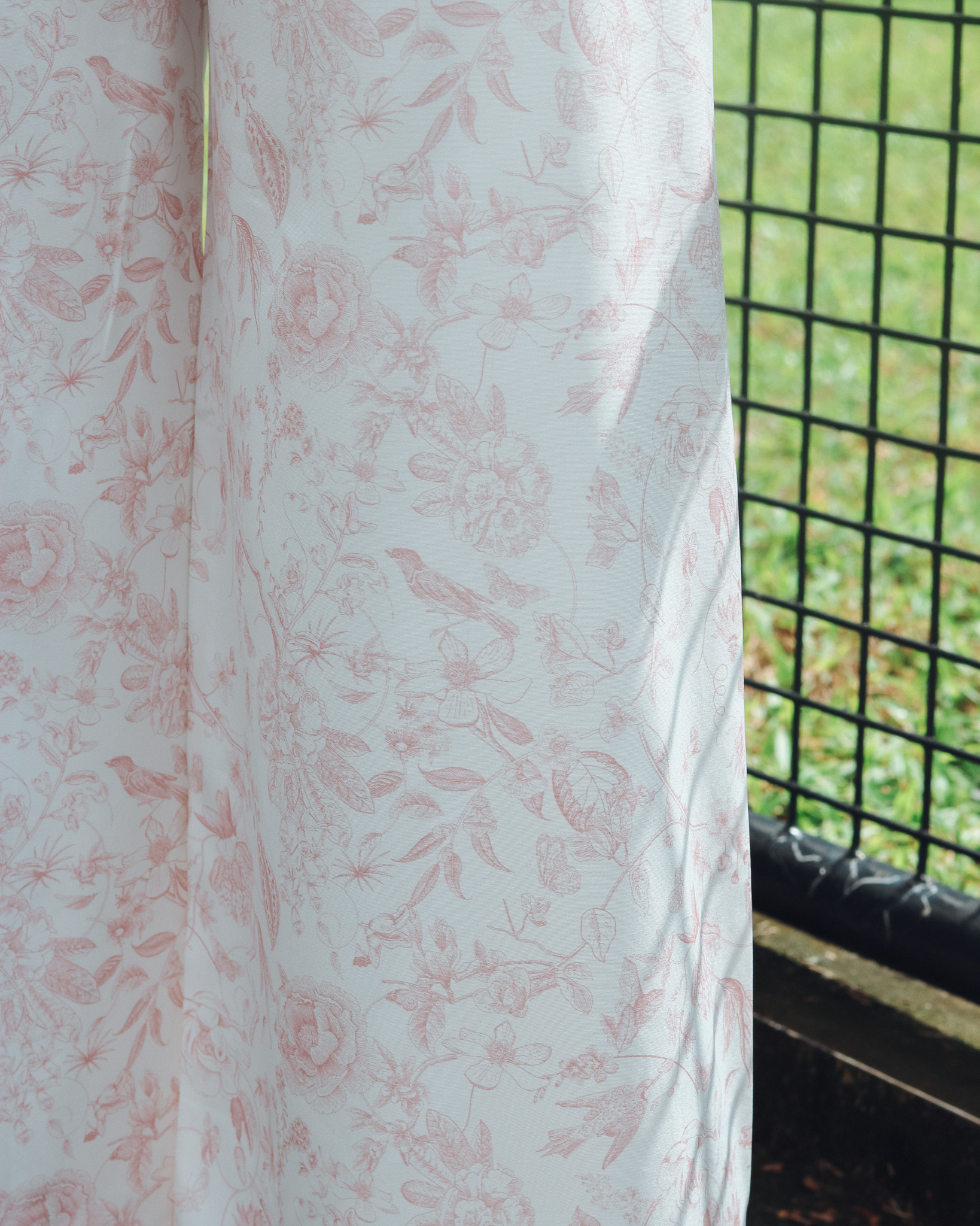 Thea Pants in Pink Florals