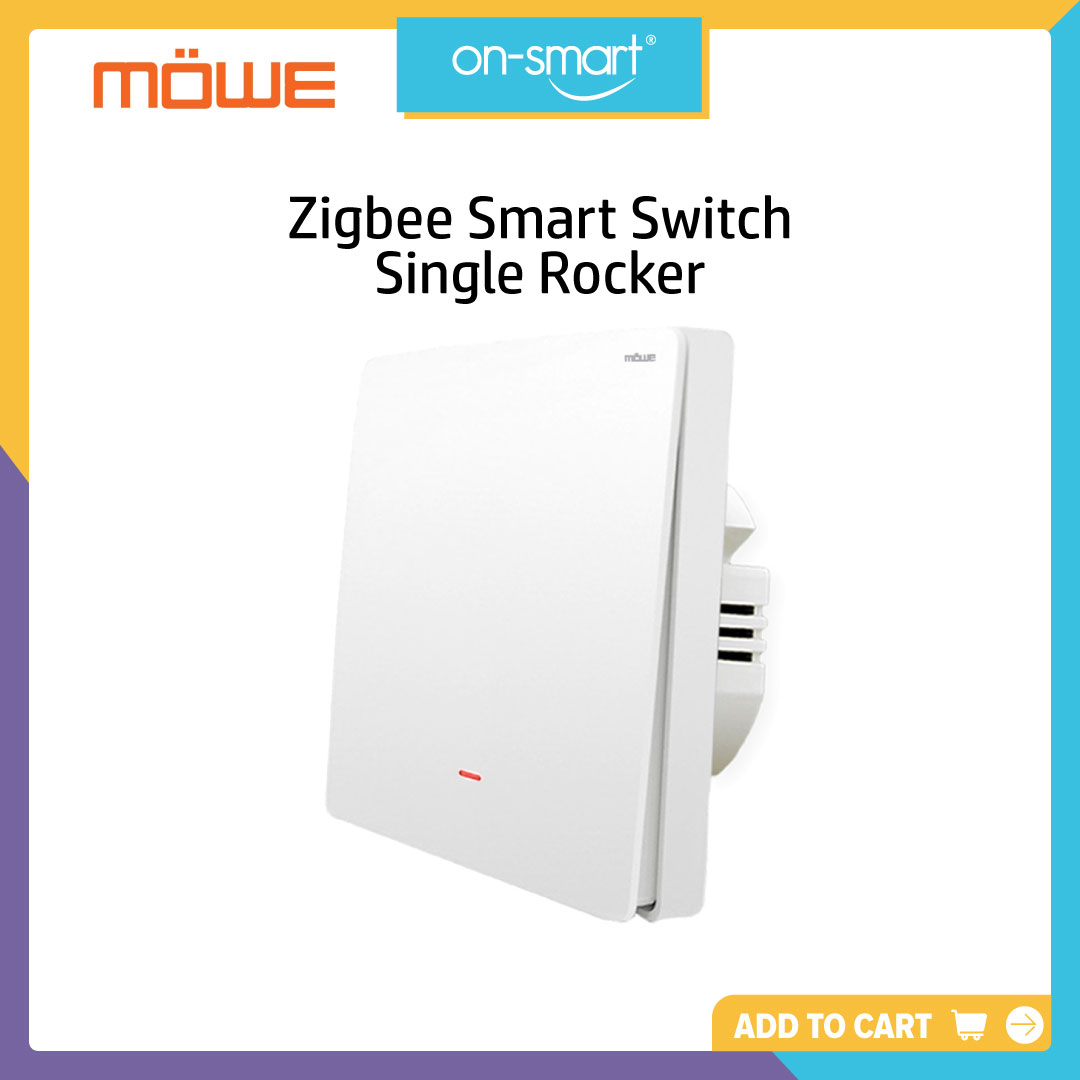 MOWE Zigbee Smart Switch – Single Rocker MW721Z