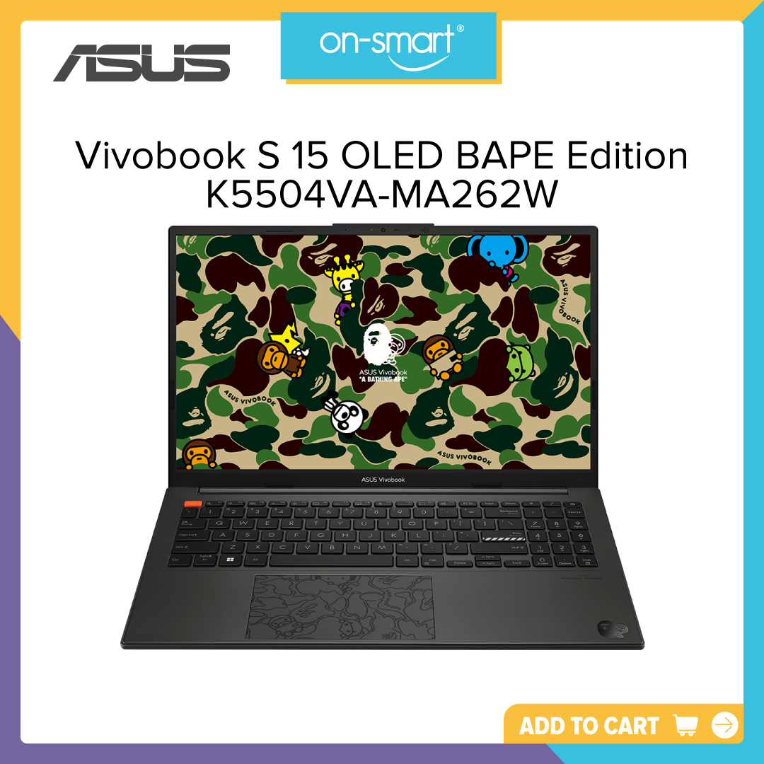 ASUS Vivobook S 15 OLED BAPE Edition K5504VA-MA262W