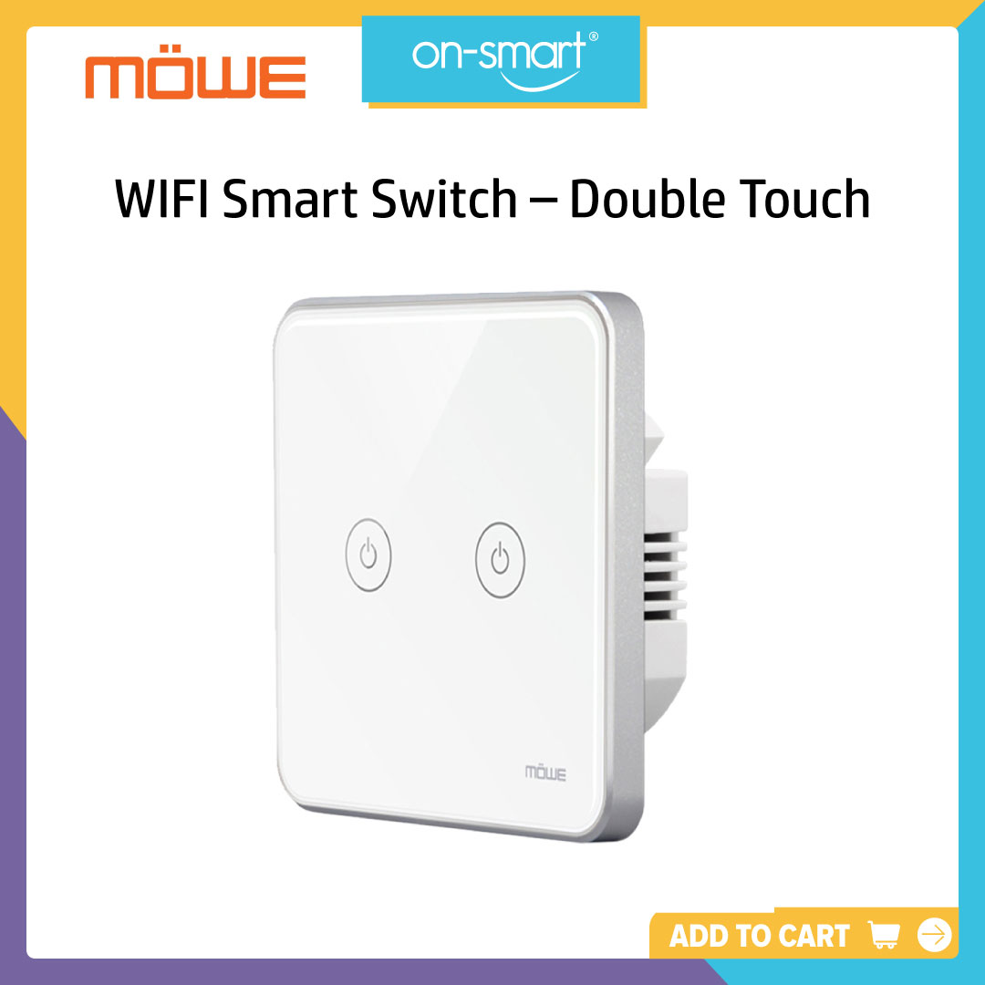 MOWE WIFI Smart Switch – Double Touch MW712W