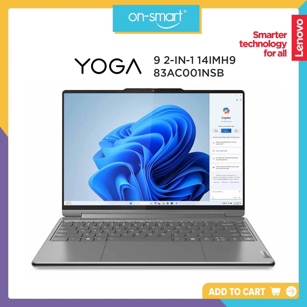 Lenovo Yoga 9 2-IN-1 14IMH9 83AC001NSB