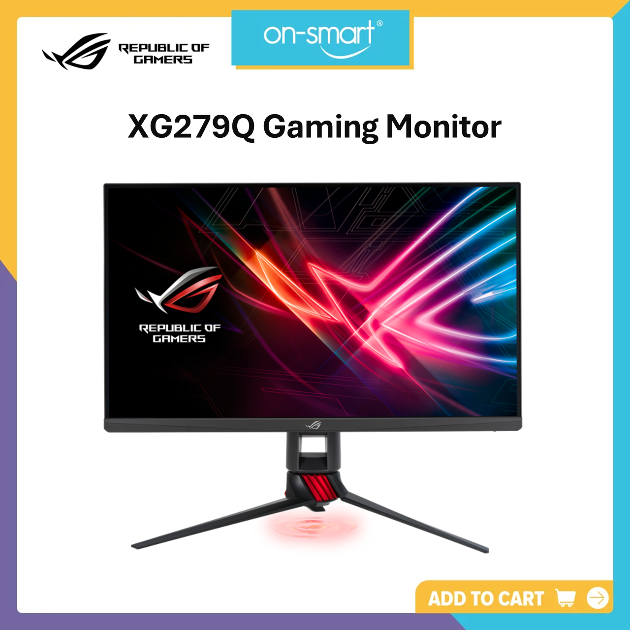 ASUS ROG Strix XG279Q HDR Gaming Monitor 27-inch