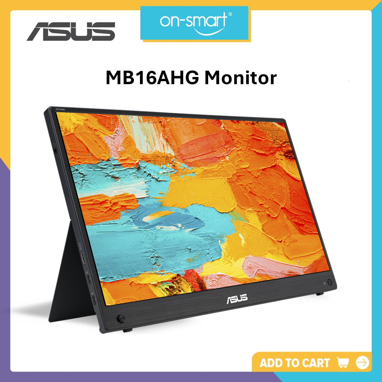 Asus ZenScreen MB16AHG Monitor 