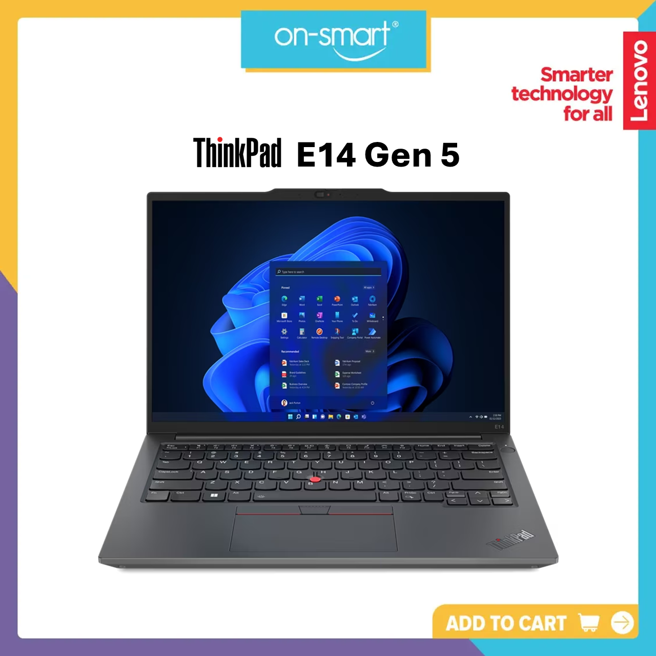 Lenovo ThinkPad E14 Gen 5 (Intel) 21JK00GFSG