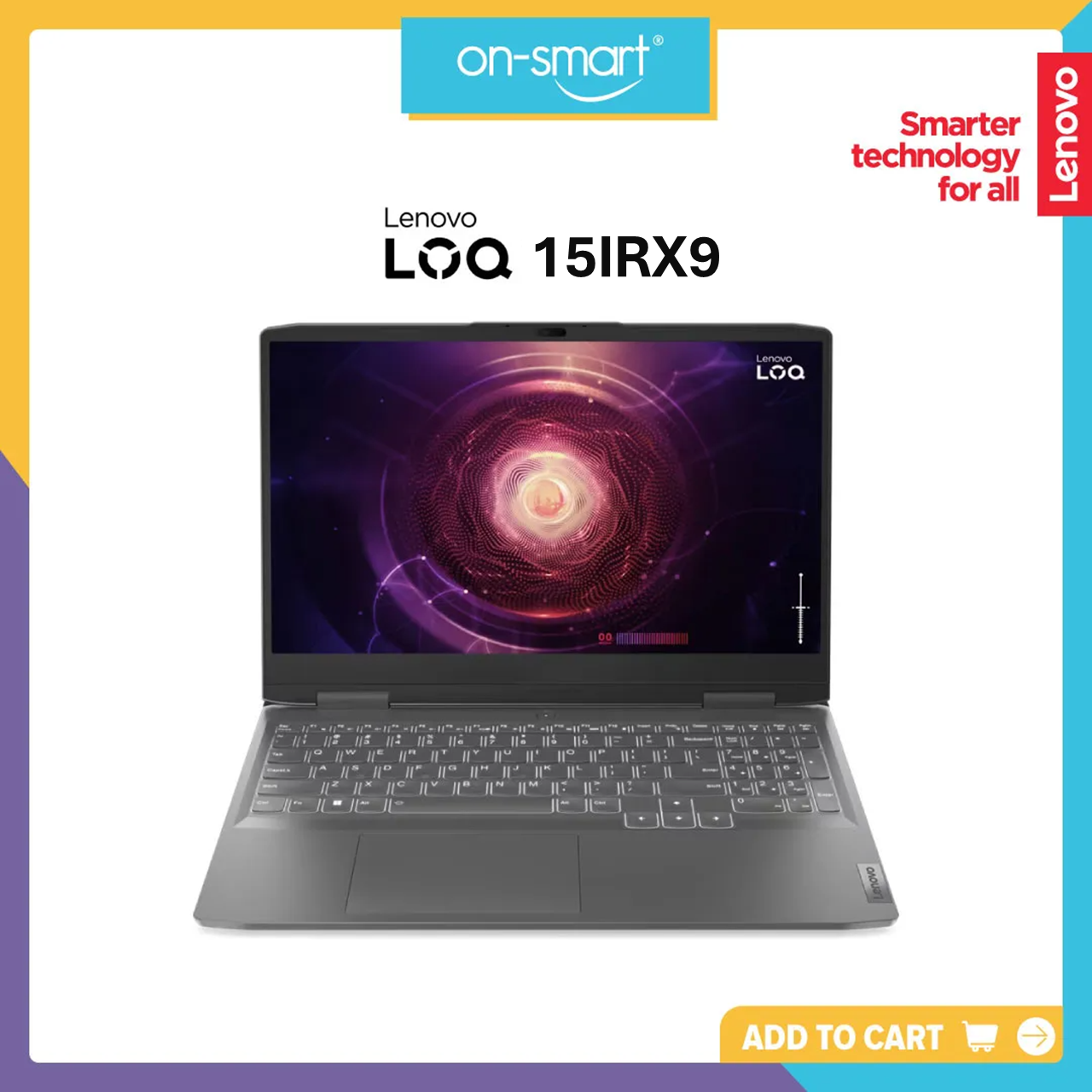 Lenovo LOQ 15IRX9 Gaming Laptop 83DV0004SB