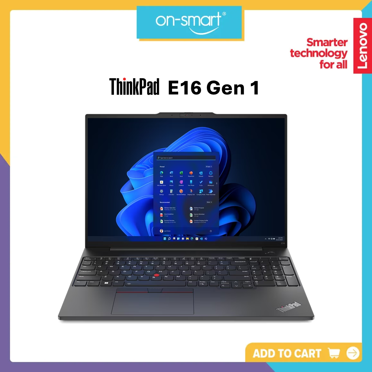 Lenovo ThinkPad E16 Gen 1 21JN00G3SG
